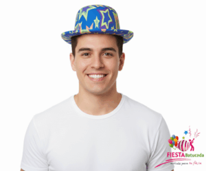 Sombrero Decorado Neón (12 pzs)