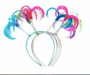 Diadema coleta colores (12 pzs)