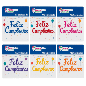 Globo Feliz Cumpleaños (1 pzs)