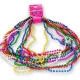 Collar de perlas, Mardi gras (12 pzs)