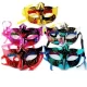 Antifaz plastico carnaval o mariposa (12 pzs.)