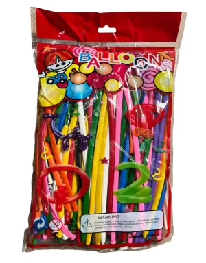 Globo Salchicha Económico (200 pzs)